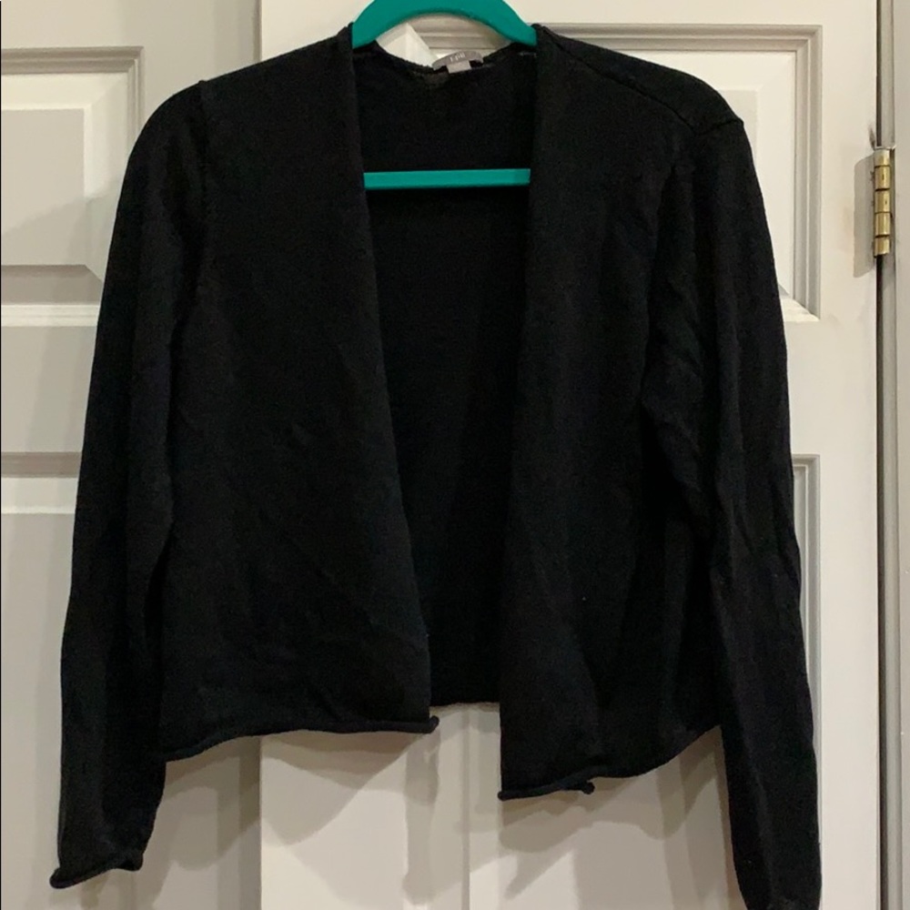 J Jill plus size linen and cotton shrug